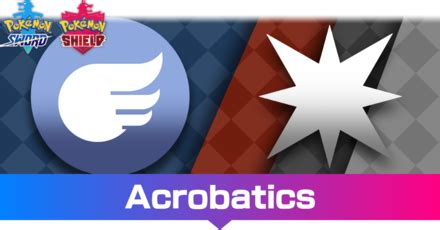 pokemon that can learn acrobatics.